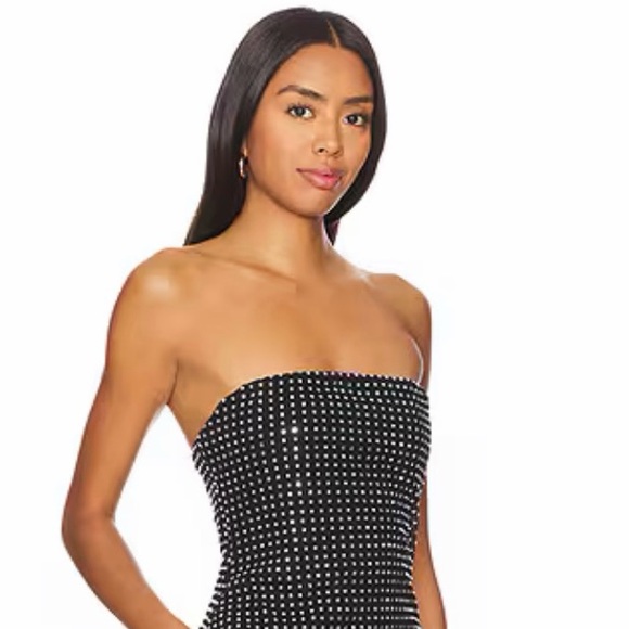 A.L.C Elizabeth Strapless
Rhinestone-Embellished Mi
Dress - Picture 6 of 7